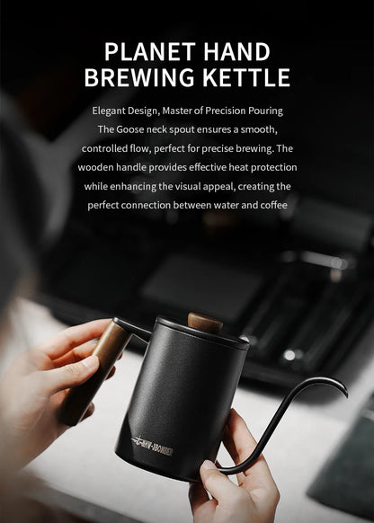 MHW-3BOMBER Pour Over Coffee Kits with Dripper Coffee Pot Coffee Grinder Scale Portable Handbag Outdoor Barista Christmas Gifts