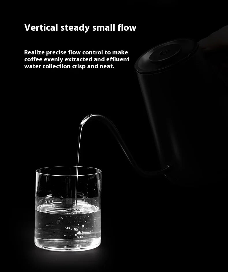 IN Stock Timemore Fish Pro X Electric Pour Over Kettle 900ml220v Fine Mouth Temperature Control Competition Hand Brew Coffee Pot