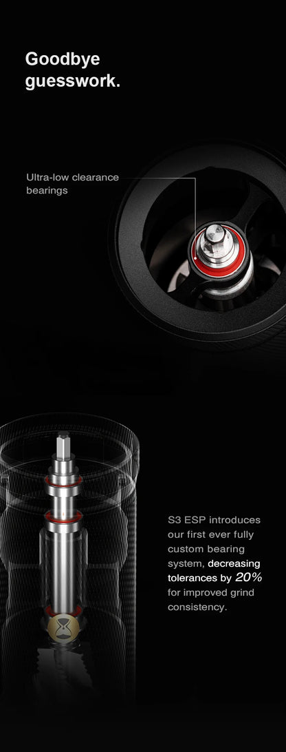 TIMEMORE S3 ESP Manual Coffee Grinder External Adjustment SUS420-EI Grinding Burr Hand Brewed Coffee Mill