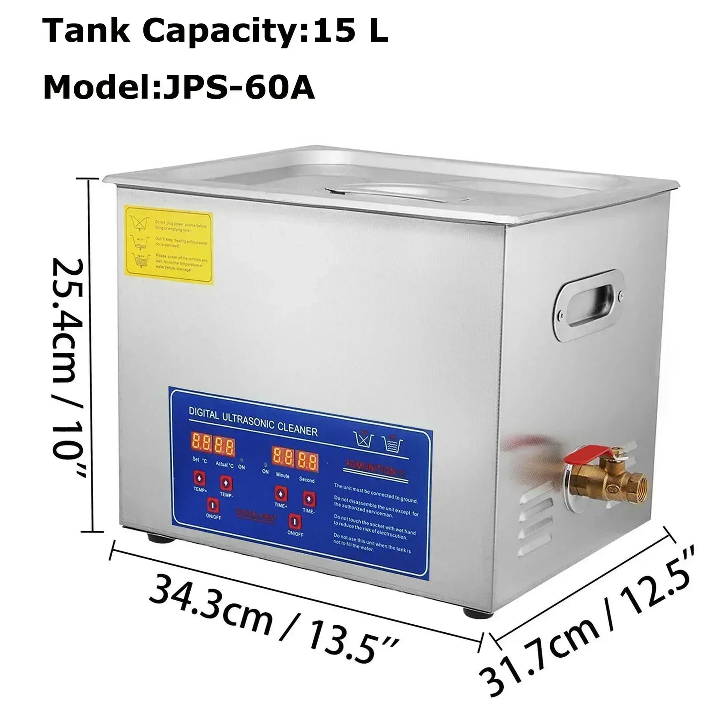 VEVOR 1.3L 2L 3L 6L 10L 15L 22L 30L Ultrasonic Cleaner Lave-Dishes Portable Washing Machine Diswasher Ultrasound Home Appliances