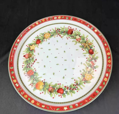 German V Bao Tableware Christmas Biscuits Plate Dish Rectangular Plate Mug Plate Salad Dish Dessert Plate Fruit Holder Plates