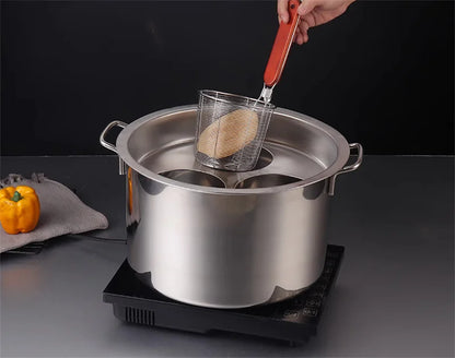 cooking noodle pot stainless steel large capital soup pot bucket Food drawer dumpling cooker tray steamed instant pot accessorie