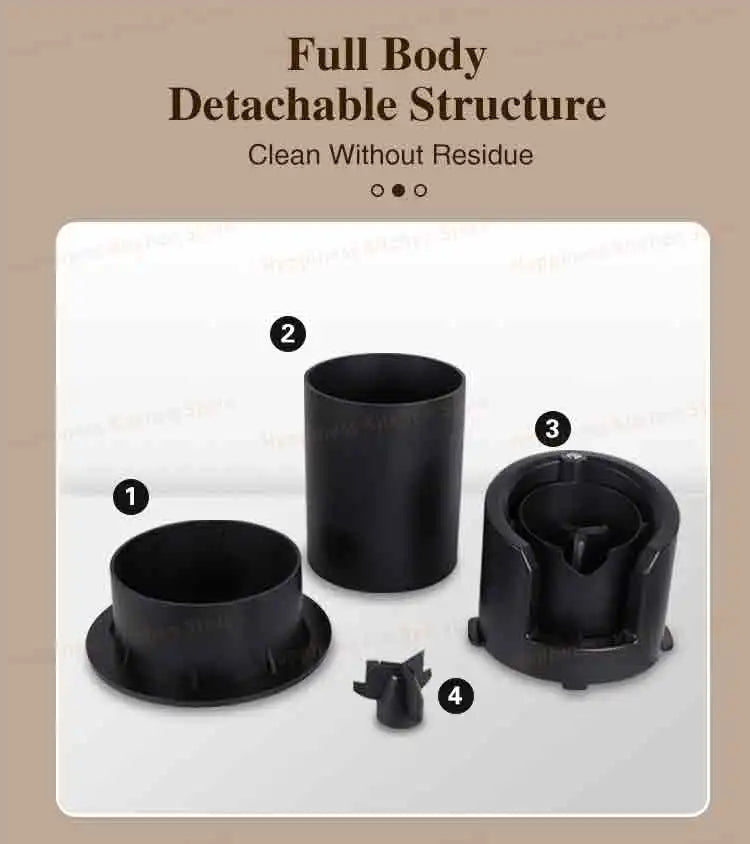 Commercial Auto Coffee Portafilter Cleaner 58mm Electric Coffee Filter Cleaner Coffee Machine Cleaner Cafe Equipment