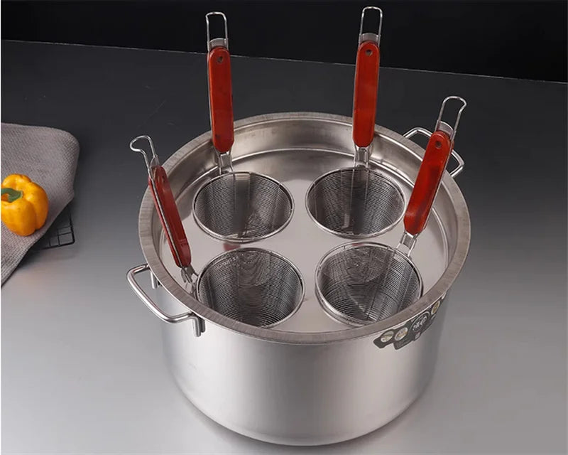 cooking noodle pot stainless steel large capital soup pot bucket Food drawer dumpling cooker tray steamed instant pot accessorie