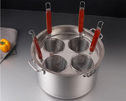 cooking noodle pot stainless steel large capital soup pot bucket Food drawer dumpling cooker tray steamed instant pot accessorie