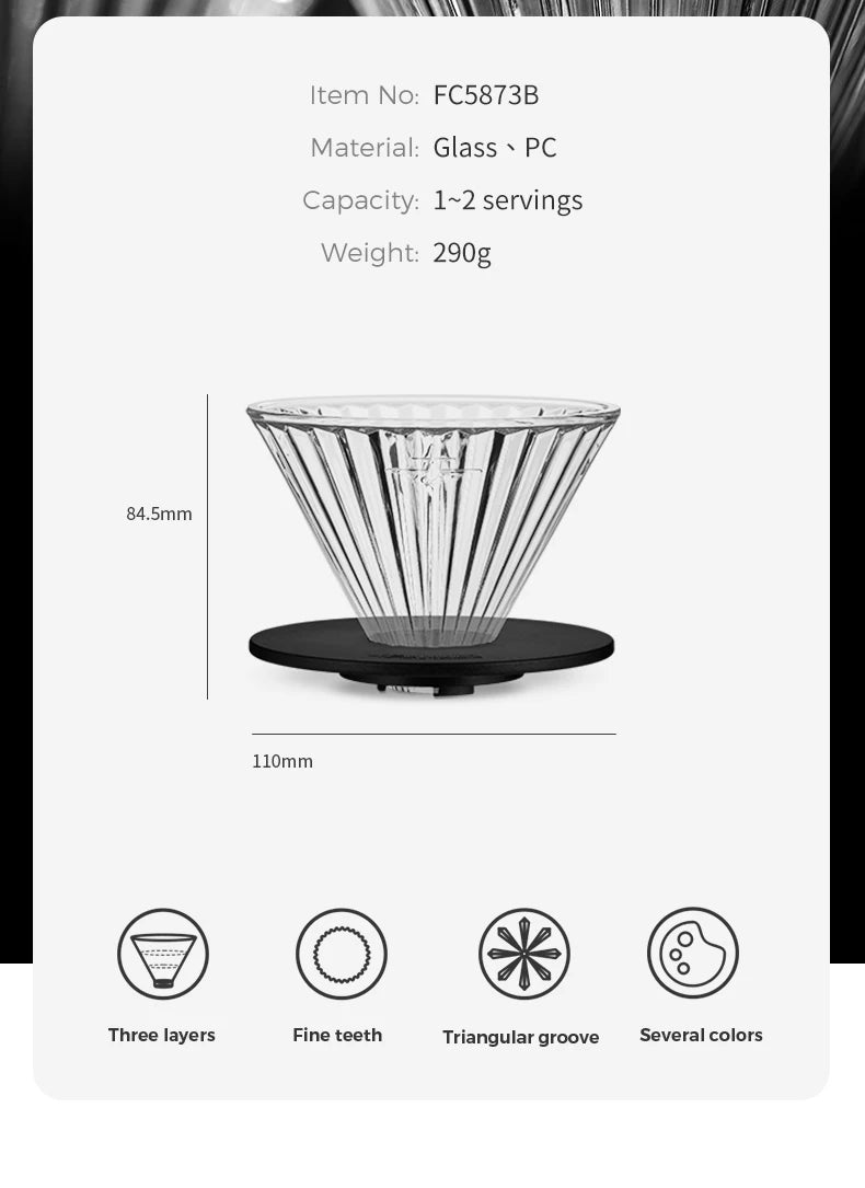 MHW-3BOMBER Deluxe Hand Brewed Coffee Set of 1 Pieces Kitchen Espresso Scale Coffee Grinder and Filter Cups Pour Over Kettle