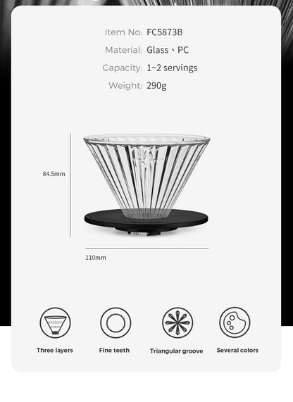 MHW-3BOMBER Deluxe Hand Brewed Coffee Set of 1 Pieces Kitchen Espresso Scale Coffee Grinder and Filter Cups Pour Over Kettle