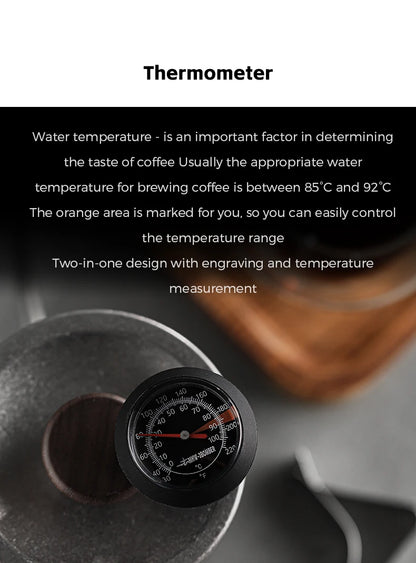 MHW-3BOMBER Deluxe Hand Brewed Coffee Set of 1 Pieces Kitchen Espresso Scale Coffee Grinder and Filter Cups Pour Over Kettle