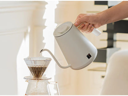 IN Stock Timemore Fish Pro X Electric Pour Over Kettle 900ml220v Fine Mouth Temperature Control Competition Hand Brew Coffee Pot