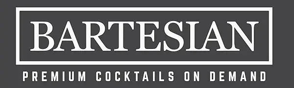 Professional Bartesian Machine, 5 Premium Glass Bottles, 55306