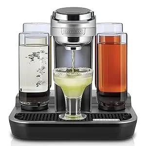 Professional Bartesian Machine, 5 Premium Glass Bottles, 55306