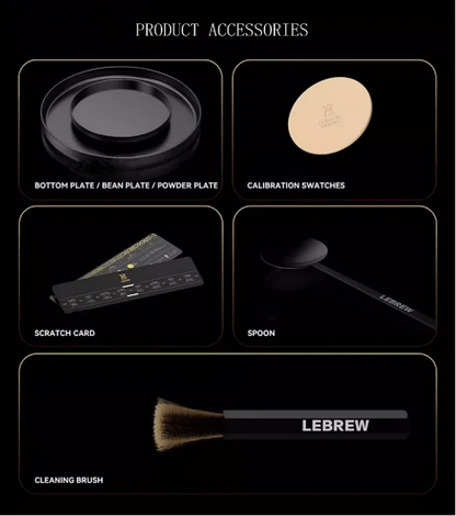 Lebrew portable coffee roast degree analyzer machine coffee bean roast machine roast equipment roastsee C1 (contact for gift)
