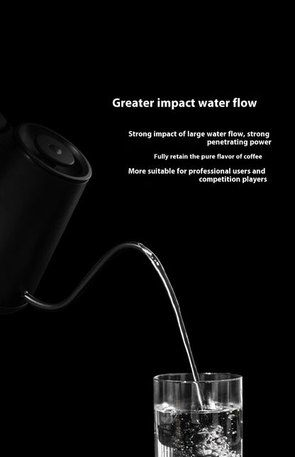 IN Stock Timemore Fish Pro X Electric Pour Over Kettle 900ml220v Fine Mouth Temperature Control Competition Hand Brew Coffee Pot