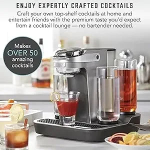 Professional Bartesian Machine, 5 Premium Glass Bottles, 55306