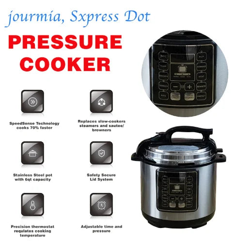 YYHC- 6L electric pressure cooker multifunctional cookware with non-stick coating inside the cooker Hotel pressure cooker