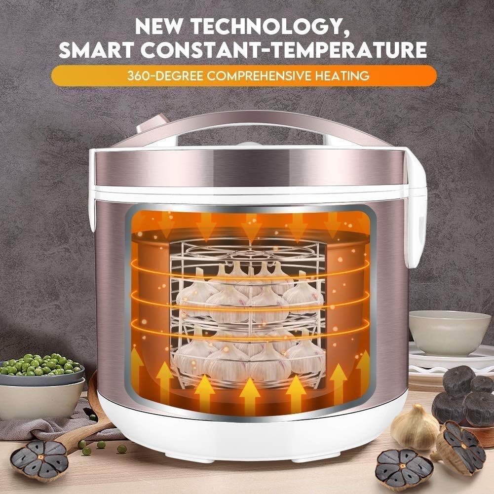 6L Black Garlic Fermenter Full Automatic Intelligent Control Garlic Manufacturer Health Food Maker Several Garlic  Diy Stoves